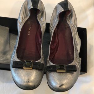 Marc by Marc silver ballet flats size 39.5